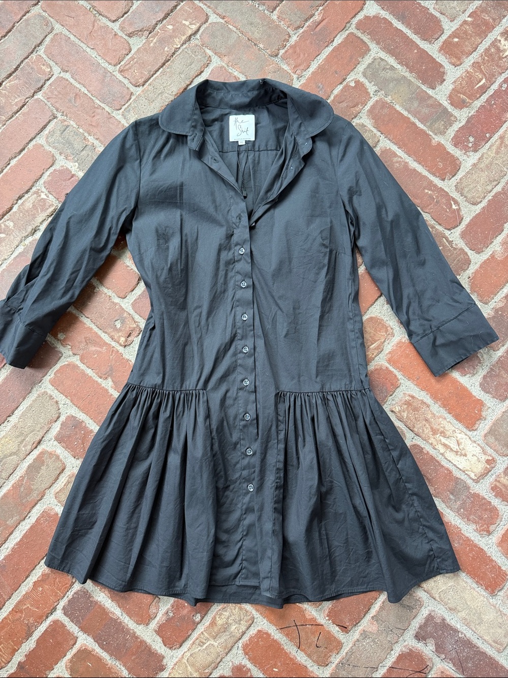 The Shirt Rochelle Behrens The Drop Waist Shirt Dress — image 2 of 7